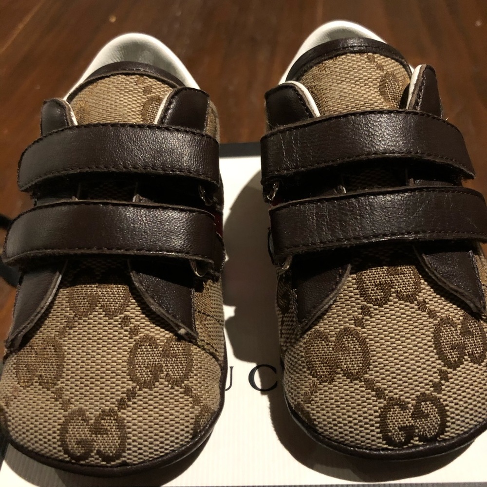 Authentic Gucci Baby Shoes